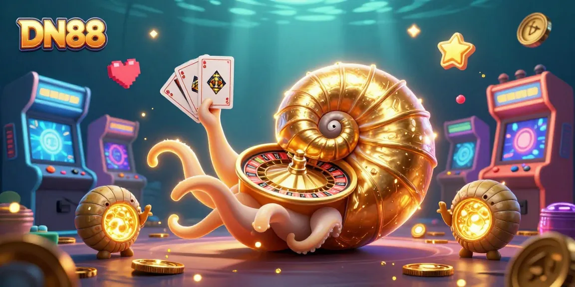 Experience thrilling games at DN88 with colorful characters and exciting casino elements
