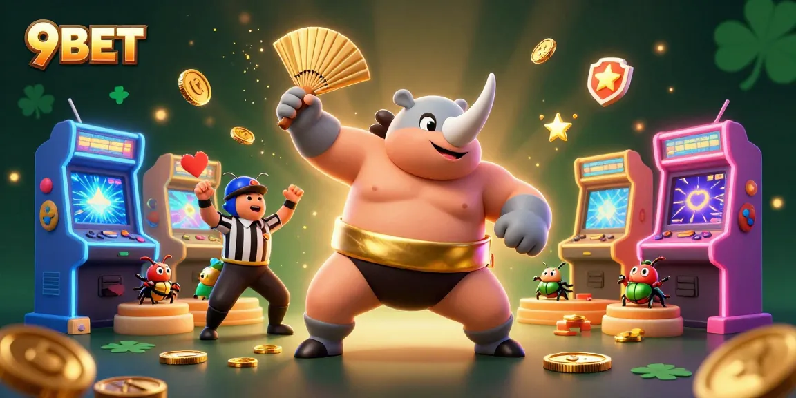 Experience exciting gameplay at 9BET with a dynamic casino scene full of action and vibrant visuals.
