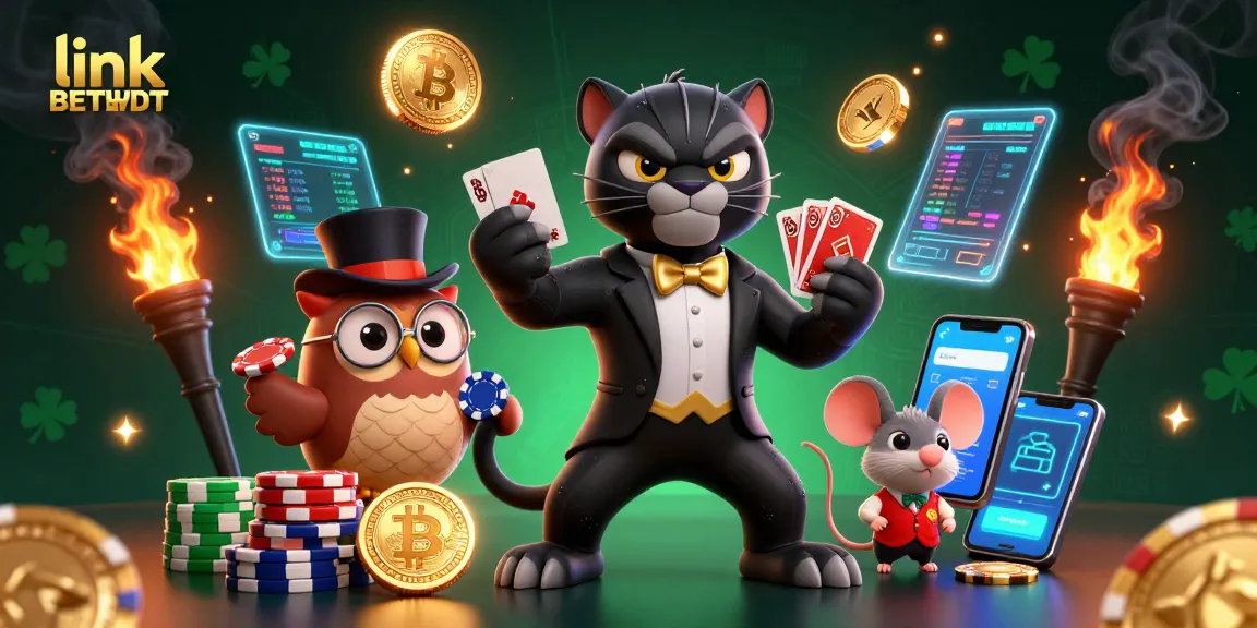 Engage with thrilling betting at link BETBDT with stylish characters in an energetic casino scene.