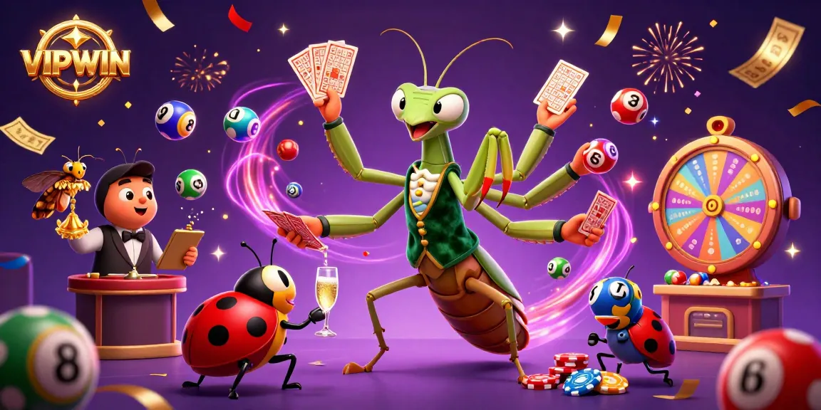 VIPWIN showcases thrilling gameplay with vibrant lottery elements and an engaging atmosphere.