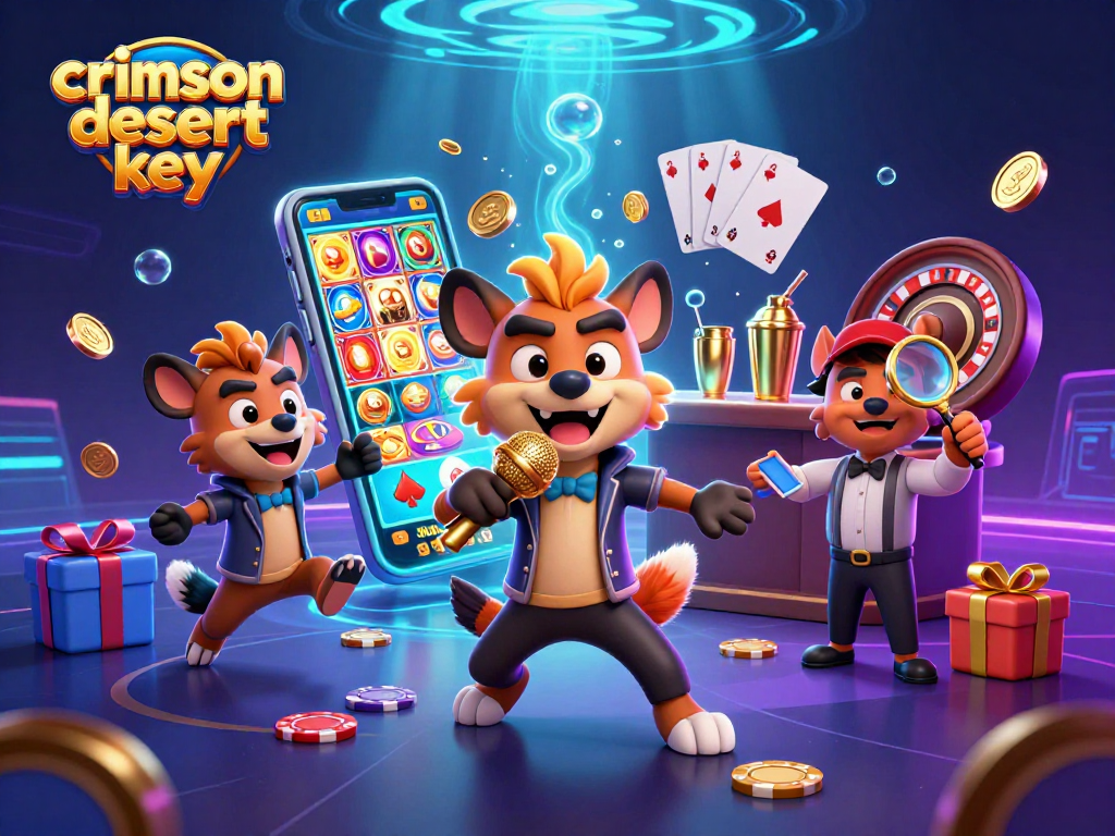 Gioca al casinò con la chiave unica di crimson desert key, divertendoti in un club di commedia.
