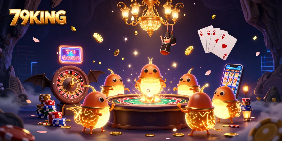 Experience thrilling gameplay with 79KING at a vibrant underground casino filled with jackpots and excitement.