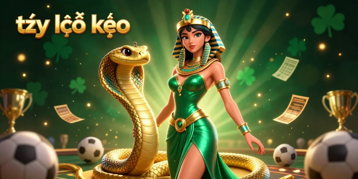 Bet and win with tỷ lệ kèo, featuring a glamorous woman and sports elements for gambling.